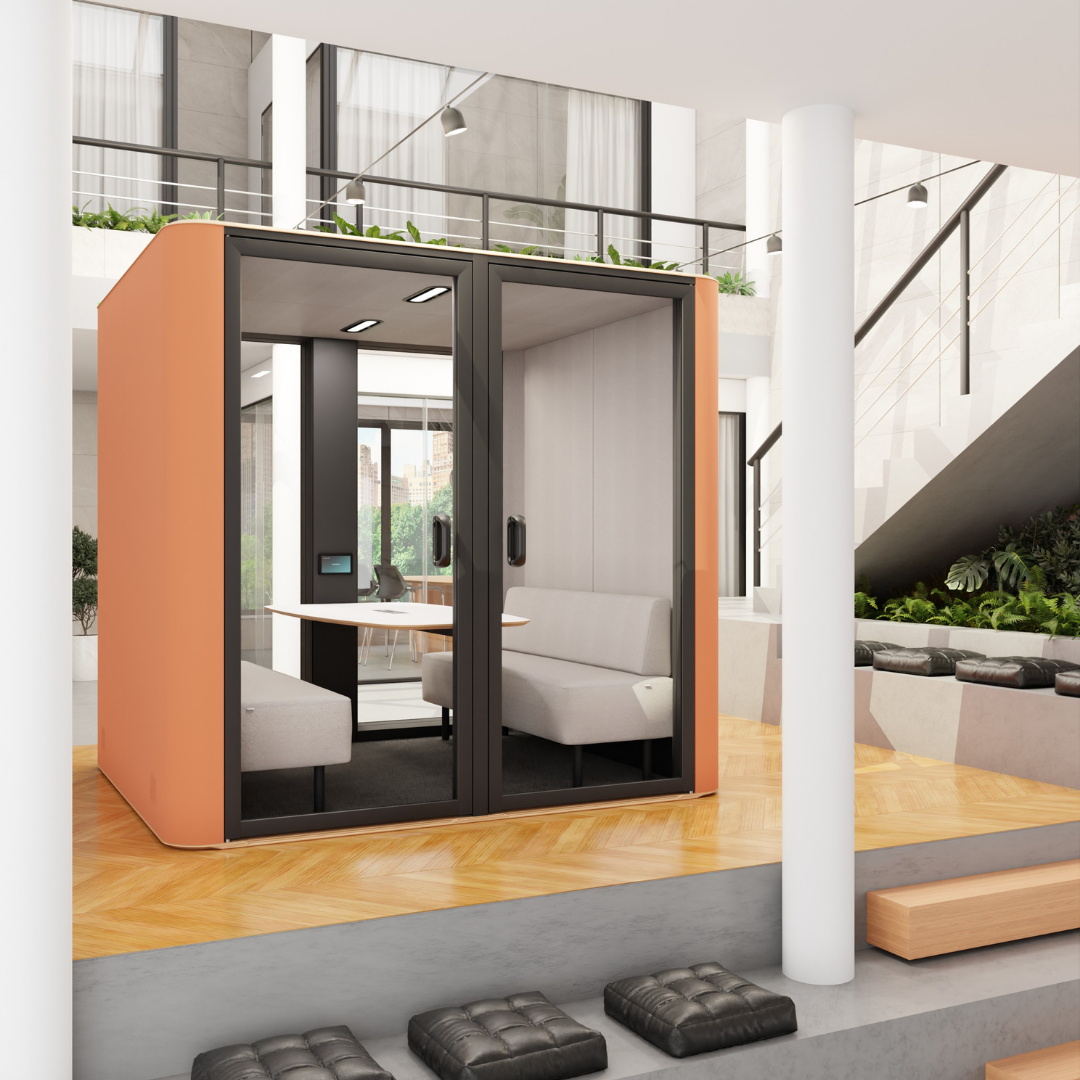 Bubliing L render in hall area.