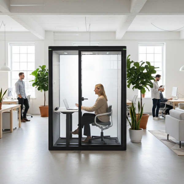 MusePod MD2 work with height adjustable desk and table.
