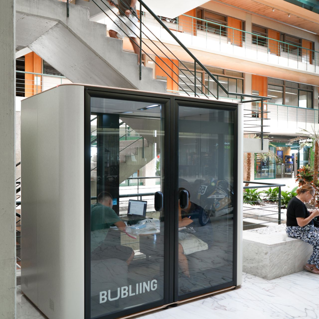 Grey Bubliing L pod at client site